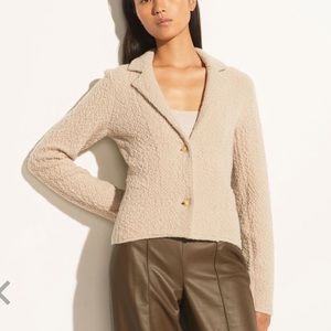 NWT Vince Boucle Sweater Blazer